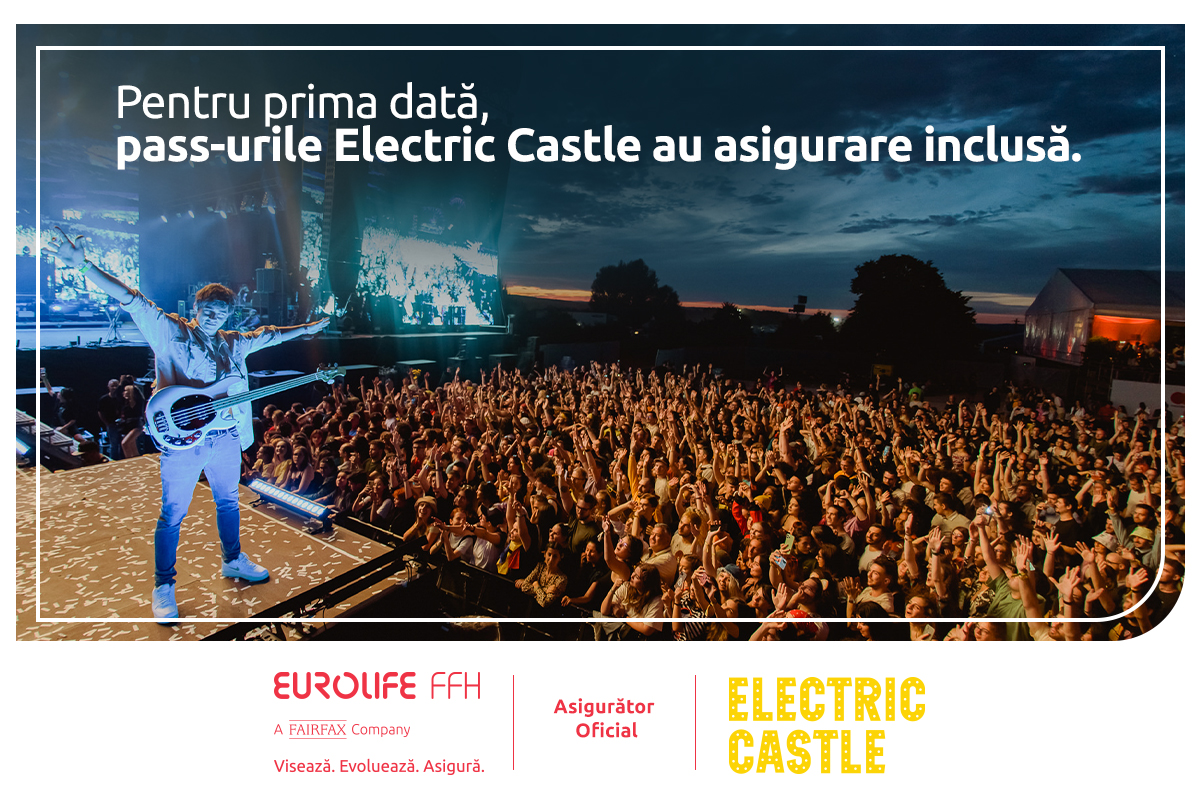 Biletele la Electric Castle – ediția 2024 disponibile cu asigurarea Flex-En Garde inclusă